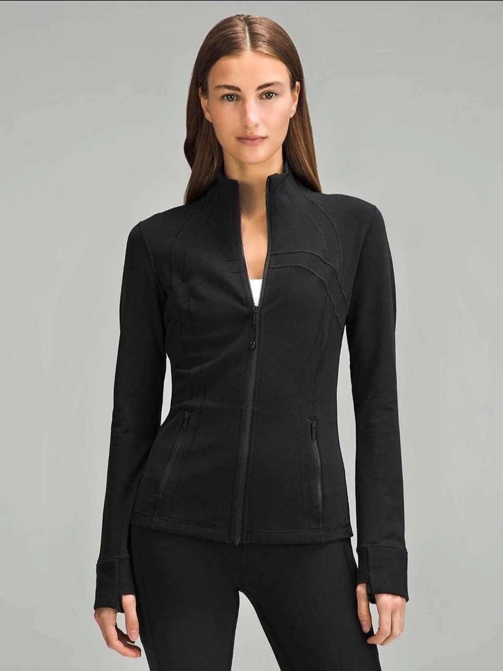 Lululemon Define Jacket Black Full-Zip Athletic Jacket Luon